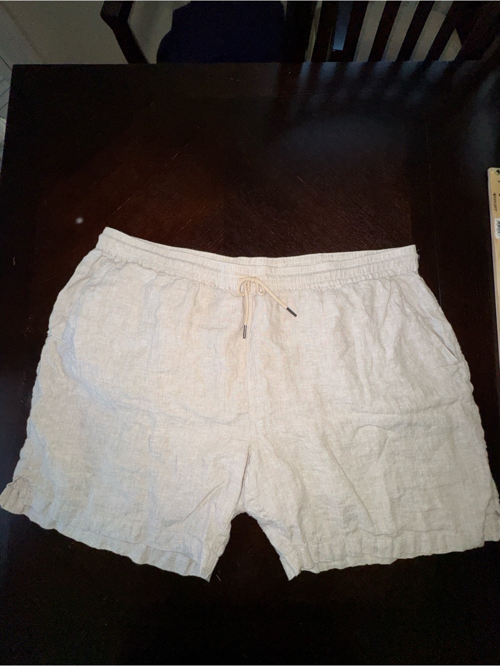 Quince Men’s Linen Shorts, Flax, XXL